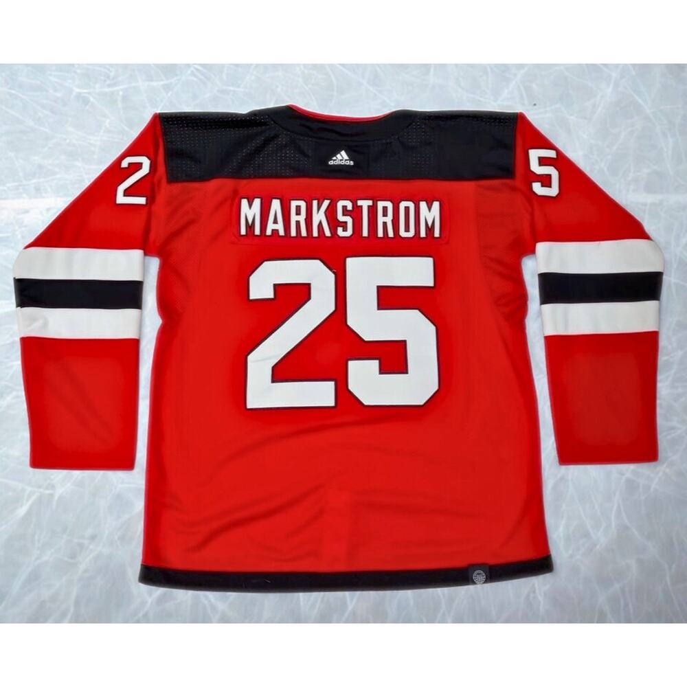 New Jersey Devils Jacob Markstrom #25 Adidas Authentic Jersey Sz 60 3XL NWOT - Picture 3 of 12